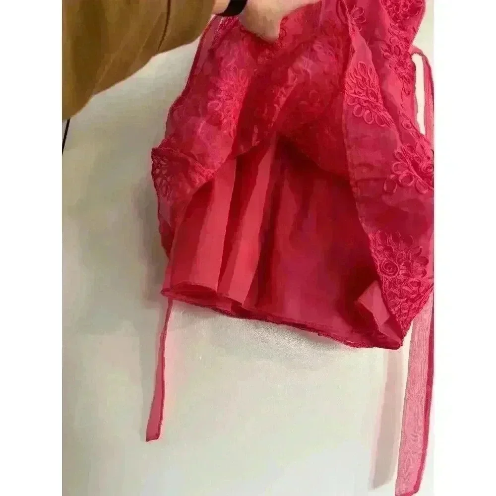 Rare Editions Hot Pink Tulle Size 7 Formal Dress Flower Girl Wedding Dress Up